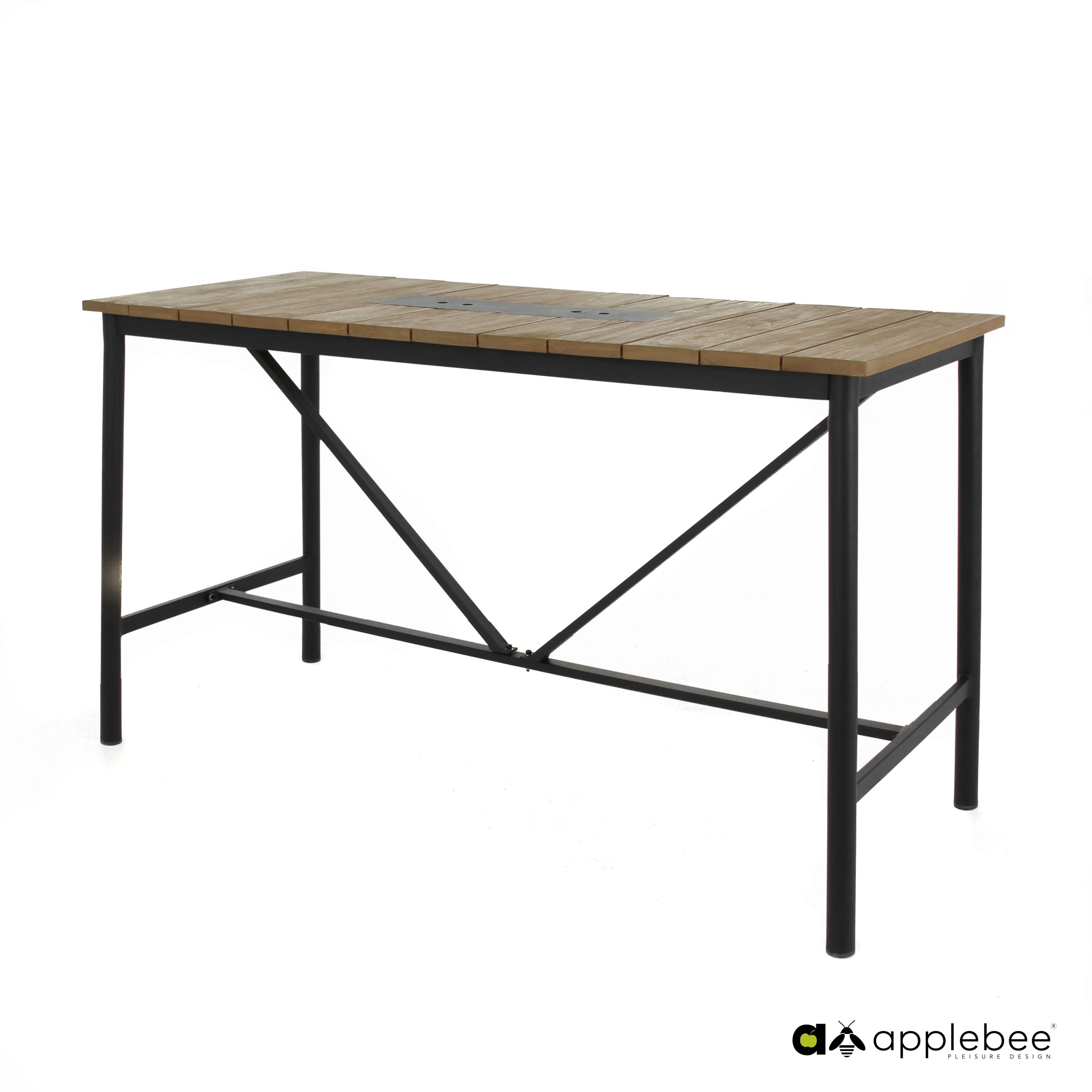 Apple Bee_Milou_Bar_DT_Teak SVLK Natural_Free standing 01_BEE WETT